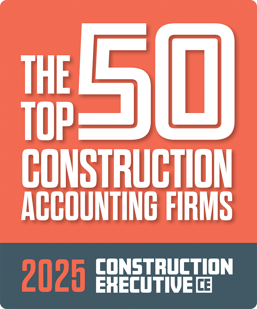 2025 Top 50 Construction Accounting Firms Award by Construction Executive for Moore Colson