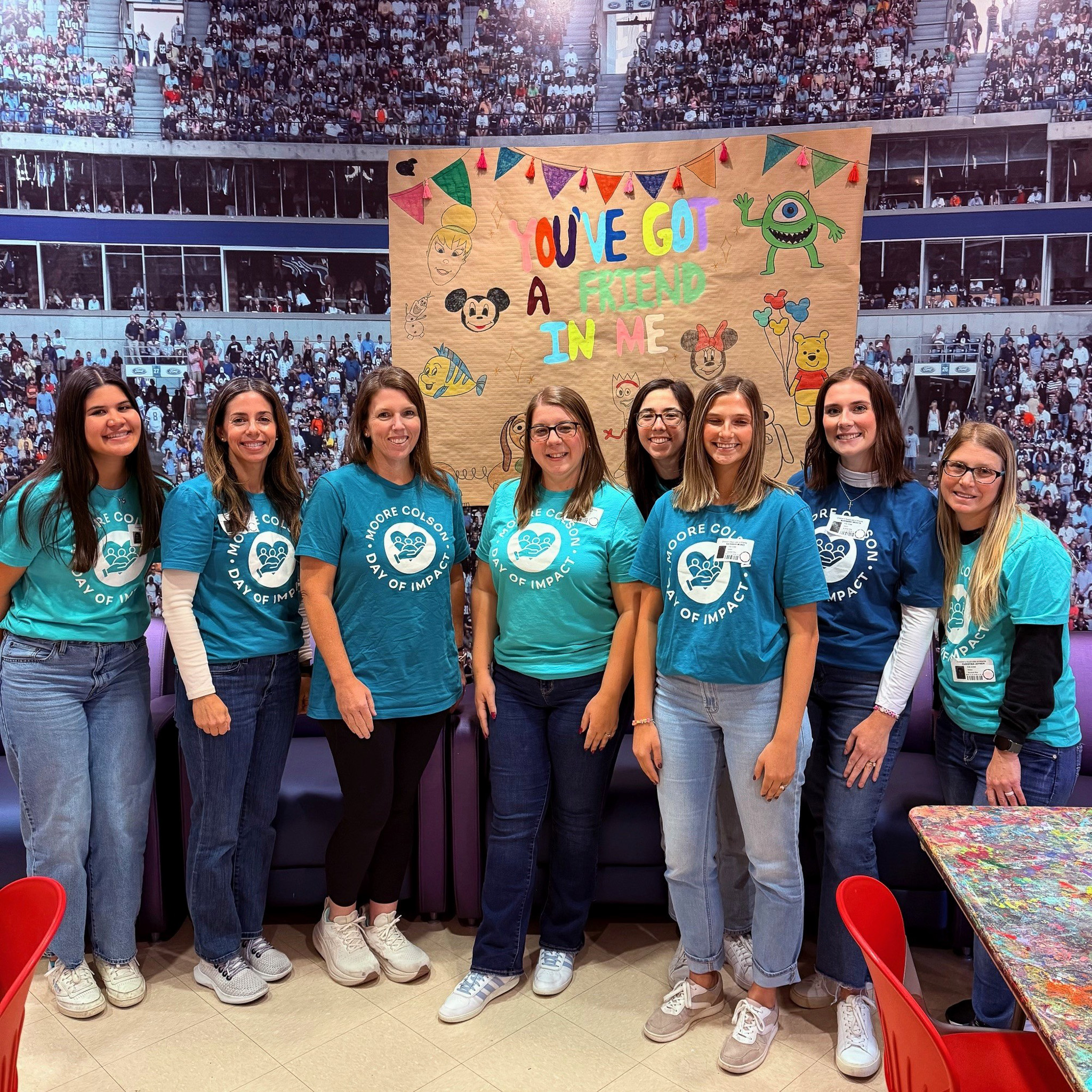 Moore Colson employees volunteering at Children's Healthcare of Atlanta
