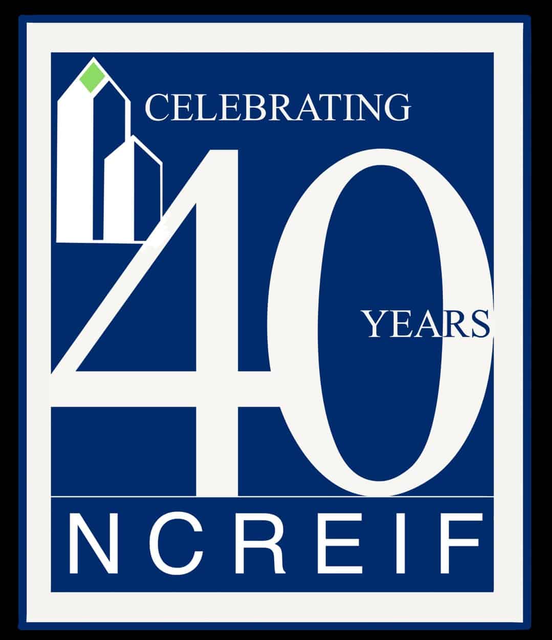 NCREIF 40th Logo