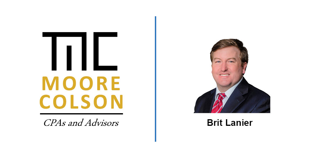 Moore Colson Admits Briton Lanier, CPA, as Transaction Advisory Services Partner