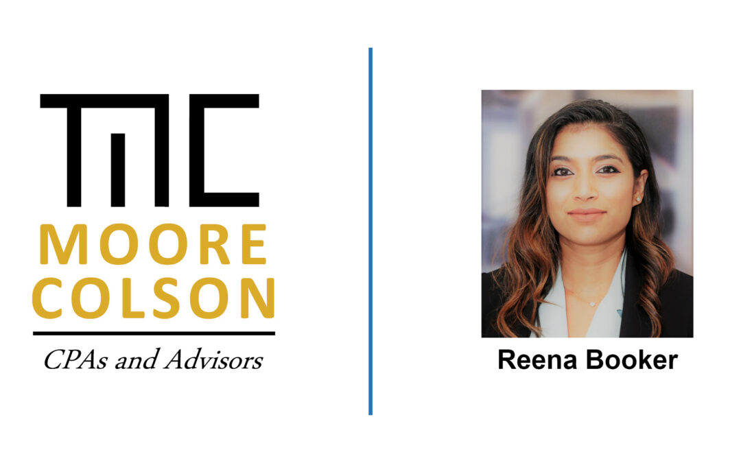 Moore Colson Announces the Hiring of Reena Booker as Transaction Advisory Services Director